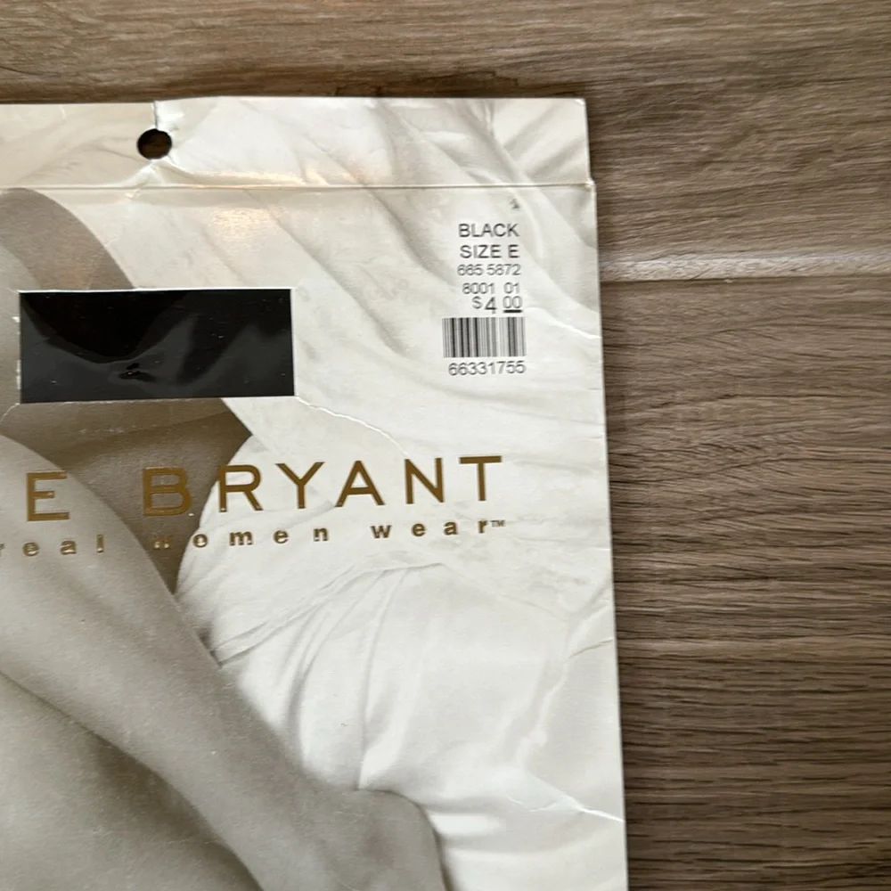 NWT Lane Bryant E Day Sheer Invisible Reinforced Toe Black